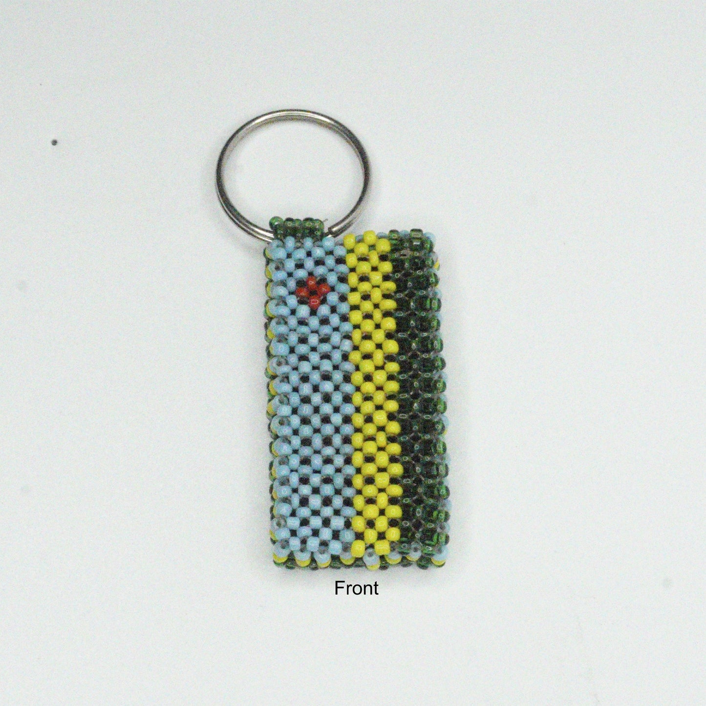 Africa Beaded Flag Keyrings, Keychain, Bag Tag, Handbag Keychain