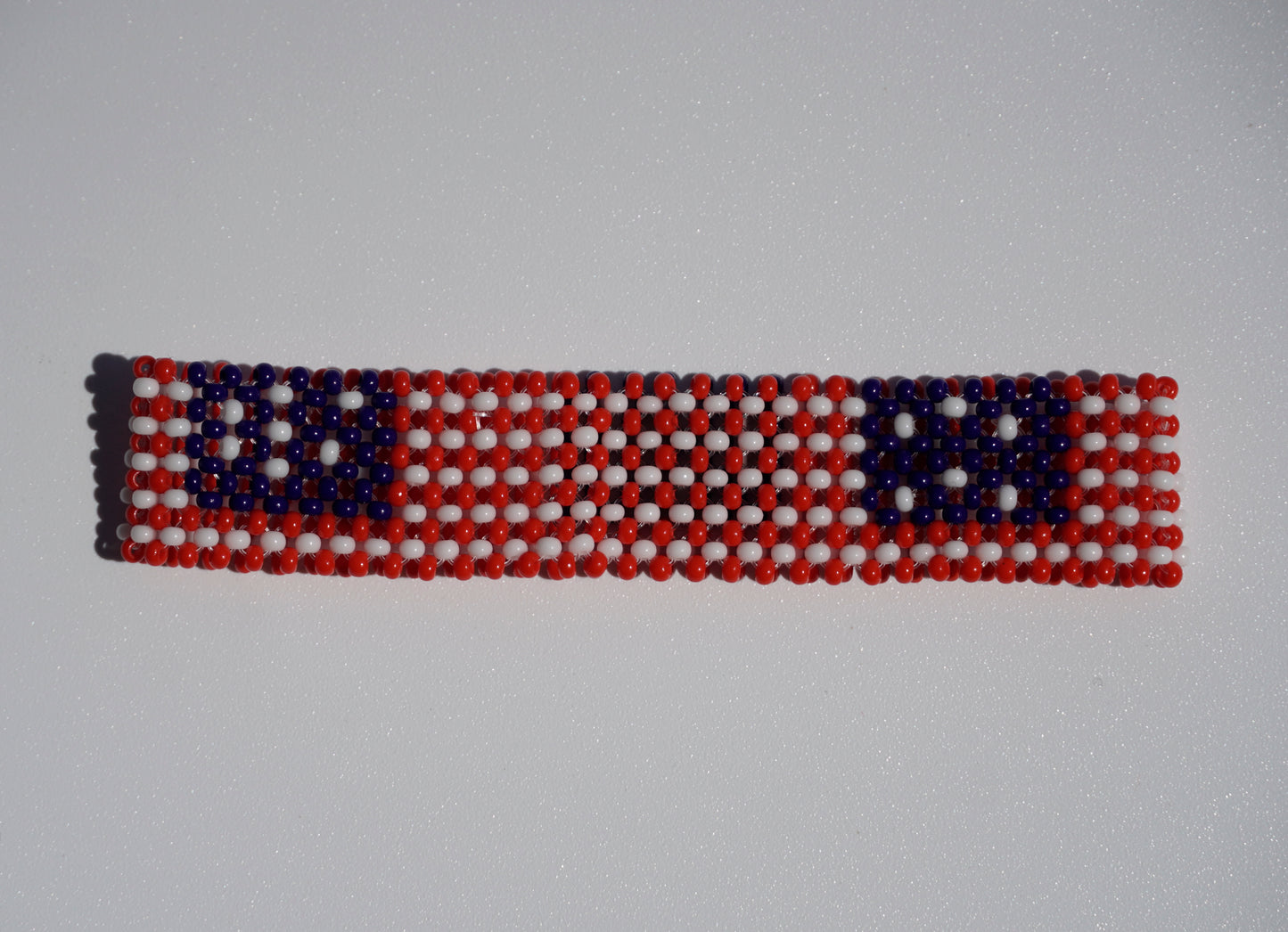 United States Flag Beaded Bracelet - Unisex