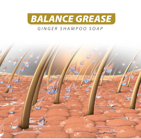 Ginger Hair Regrowth Shampoo Bar | Natural Organic| Promotes Hair Growth