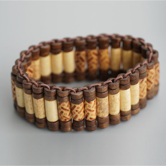 African Wooden Bracelet