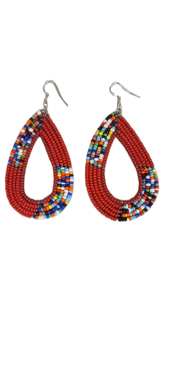 Elegant Maasai Bead Earrings