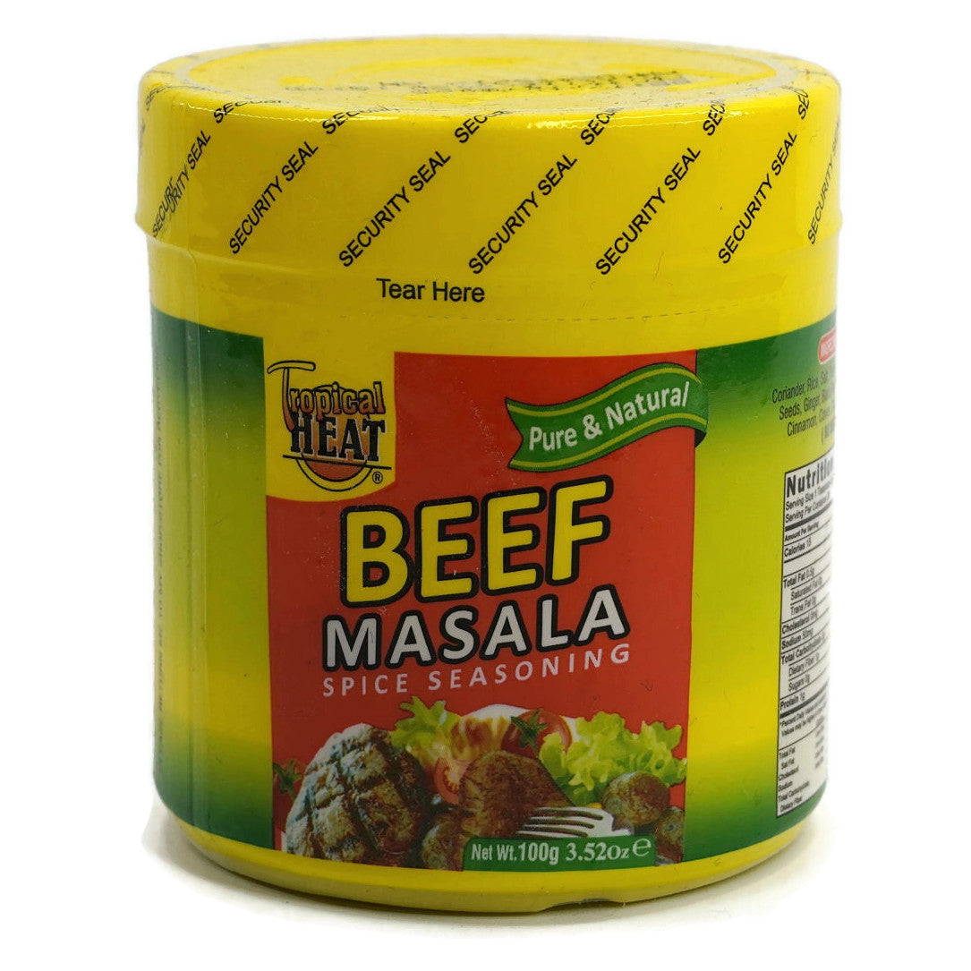 Tropical Heat Beef, Chicken and Fish Masala Spice Seasoning 100g/3.52oz ea.